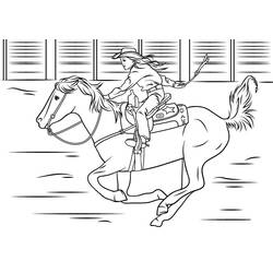 Horse (Animals) coloring page #217696 to print and color