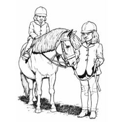 Coloring page: Horse (Animals) #2177 - Free Printable Coloring Pages