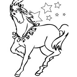 Coloring page: Horse (Animals) #2200 - Free Printable Coloring Pages