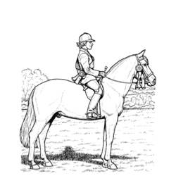 Coloring page: Horse (Animals) #2210 - Free Printable Coloring Pages