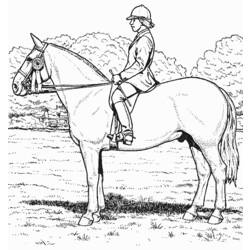 Coloring page: Horse (Animals) #2211 - Free Printable Coloring Pages