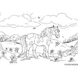 Coloring page: Horse (Animals) #2223 - Free Printable Coloring Pages