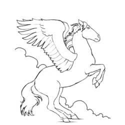 Coloring page: Horse (Animals) #2234 - Free Printable Coloring Pages