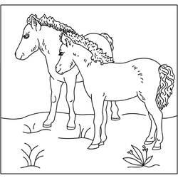 Coloring page: Horse (Animals) #2238 - Free Printable Coloring Pages