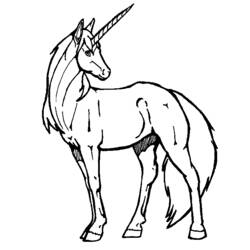 Coloring page: Horse (Animals) #2239 - Free Printable Coloring Pages