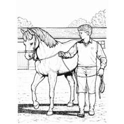 Coloring page: Horse (Animals) #2264 - Free Printable Coloring Pages