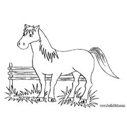 Coloring page: Horse (Animals) #2269 - Free Printable Coloring Pages