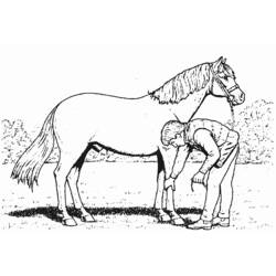 Coloring page: Horse (Animals) #2287 - Free Printable Coloring Pages