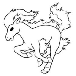 Coloring page: Horse (Animals) #2300 - Free Printable Coloring Pages