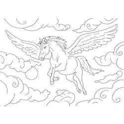 Coloring page: Horse (Animals) #2305 - Free Printable Coloring Pages