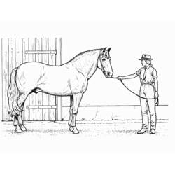 Coloring page: Horse (Animals) #2308 - Free Printable Coloring Pages