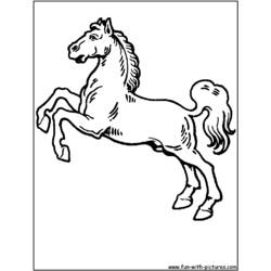 Coloring page: Horse (Animals) #2340 - Free Printable Coloring Pages