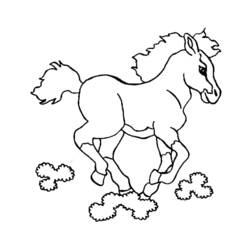 Coloring page: Horse (Animals) #2349 - Free Printable Coloring Pages