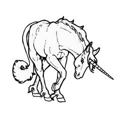 Coloring page: Horse (Animals) #2351 - Free Printable Coloring Pages