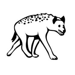 Hyena (Animals) coloring page #186942 to print and color