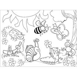 Coloring page: Insect (Animals) #179740 - Free Printable Coloring Pages