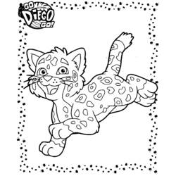 Coloring page: Jaguar (Animals) #9004 - Printable coloring pages