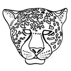Coloring page: Jaguar (Animals) #9011 - Printable coloring pages
