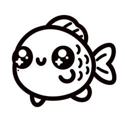 Coloring pages: Kawaii Animals - Free Printable Coloring Pages