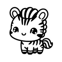 Coloring page: Kawaii Animals (Animals) #209249 - Free Printable Coloring Pages