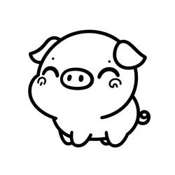 Coloring page: Kawaii Animals (Animals) #209257 - Free Printable Coloring Pages