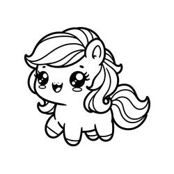 Coloring page: Kawaii Animals (Animals) #209260 - Free Printable Coloring Pages