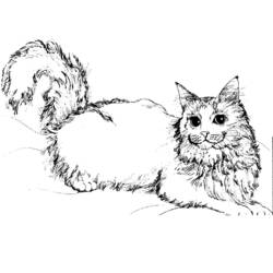 Coloring page: Kitten (Animals) #18097 - Free Printable Coloring Pages