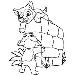 Coloring page: Kitten (Animals) #18100 - Free Printable Coloring Pages