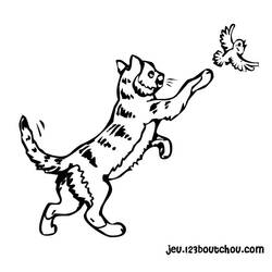Coloring page: Kitten (Animals) #18114 - Printable coloring pages