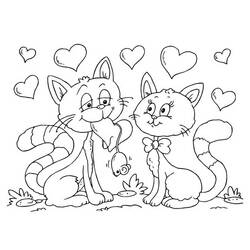 Coloring page: Kitten (Animals) #18141 - Free Printable Coloring Pages