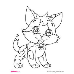 Coloring page: Kitten (Animals) #18149 - Free Printable Coloring Pages