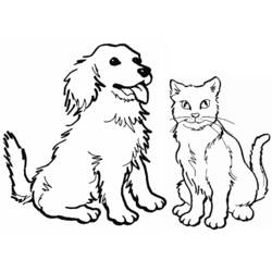 Coloring page: Kitten (Animals) #18152 - Free Printable Coloring Pages