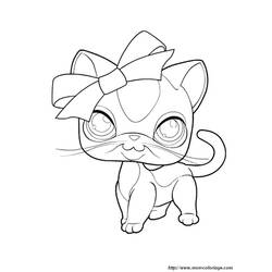Coloring page: Kitten (Animals) #18210 - Free Printable Coloring Pages