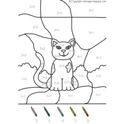 Coloring page: Kitten (Animals) #18212 - Free Printable Coloring Pages