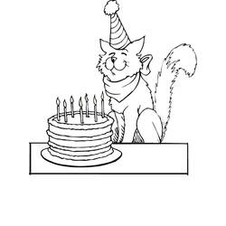 Coloring page: Kitten (Animals) #18213 - Free Printable Coloring Pages