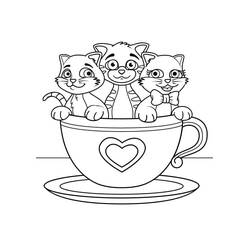 Kitten (Animals) coloring page #215378 to print and color