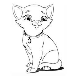 Kitten (Animals) coloring page #215380 to print and color