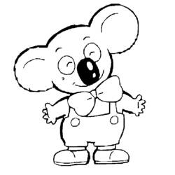 Coloring page: Koala (Animals) #9364 - Free Printable Coloring Pages