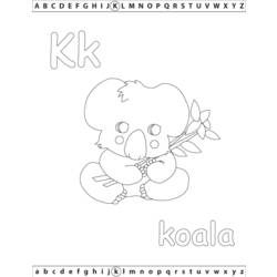 Coloring page: Koala (Animals) #9392 - Free Printable Coloring Pages