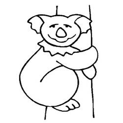 Coloring page: Koala (Animals) #9421 - Free Printable Coloring Pages
