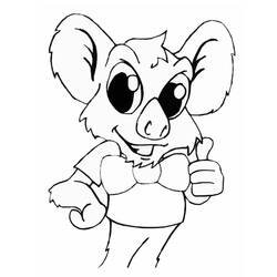Coloring page: Koala (Animals) #9478 - Free Printable Coloring Pages
