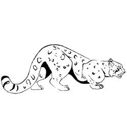 Leopard (Animals) coloring page #189160 to print and color