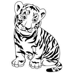 Coloring page: Leopard (Animals) #9767 - Free Printable Coloring Pages