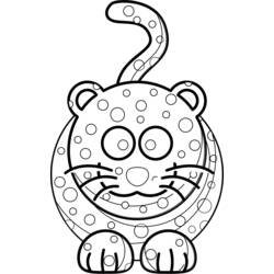 Coloring page: Leopard (Animals) #9808 - Free Printable Coloring Pages