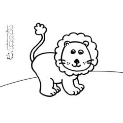 Coloring page: Lion (Animals) #10282 - Printable coloring pages