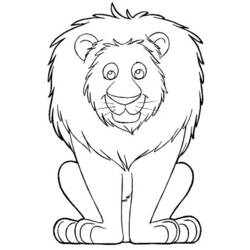 Coloring page: Lion (Animals) #10313 - Free Printable Coloring Pages