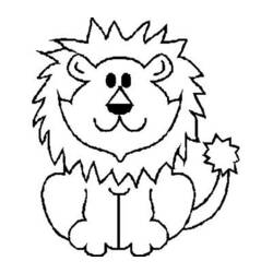 Coloring page: Lion (Animals) #10324 - Free Printable Coloring Pages
