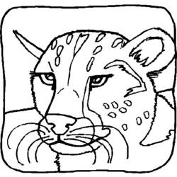 Coloring page: Lion (Animals) #10341 - Free Printable Coloring Pages