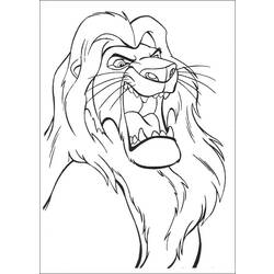 Coloring page: Lion (Animals) #10343 - Free Printable Coloring Pages