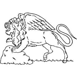 Coloring page: Lion (Animals) #10366 - Free Printable Coloring Pages